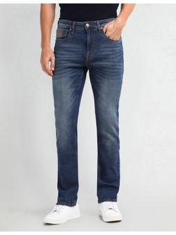 U.S. POLO ASSN. - Blue Regular Cotton Jeans