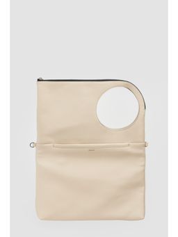 Perona - Women's Cream Clutch