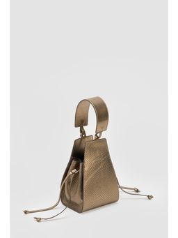 Perona - Women's Gold Clutch