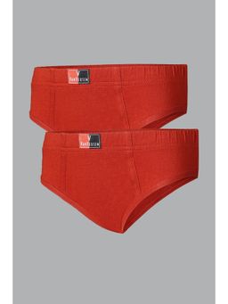 Van Heusen Innerwear - Van Heusen Boys Pack of 2 Anti Bacterial & Colour Fresh Briefs - Rooibos Tea