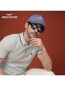 Red Tape - Unisex Solid Slider Buckle Blue Cap