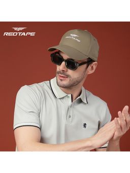 Red Tape - Unisex Solid Slider Buckle Grey Cap