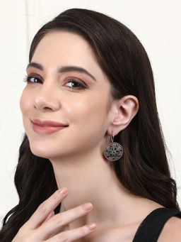 Auraa Trends - Elegant Oxidised Multi Drop Earrings For women