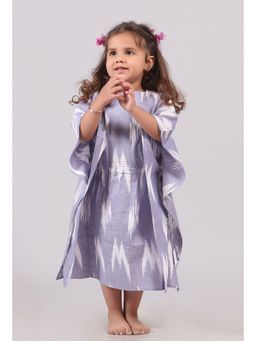 Tjori - Light Blue Ikat Kaaftan