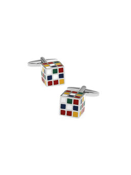 The Tie Hub - Rubik Cube Cufflinks