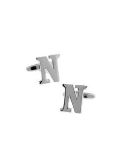 The Tie Hub - Alphabet N Cufflinks