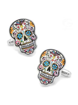 The Tie Hub - Multi-Color Skull Cufflinks