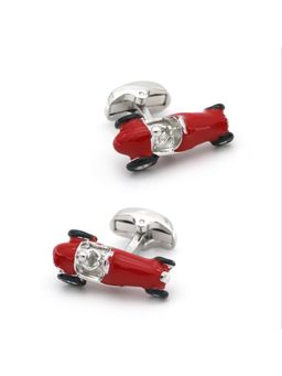 The Tie Hub - Go Kart Red Cufflinks