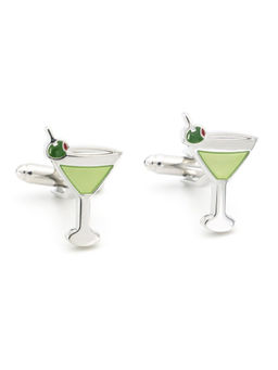 The Tie Hub - Cocktail Glass Cufflinks