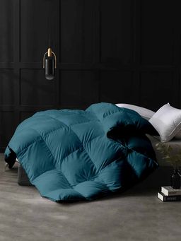 Razzai - Microfiber Heavy Winter 500 Gsm Teal|Single Bed Comforter