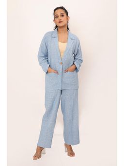 dhaaga - Bella Blue Co-Ord (Set of 2)