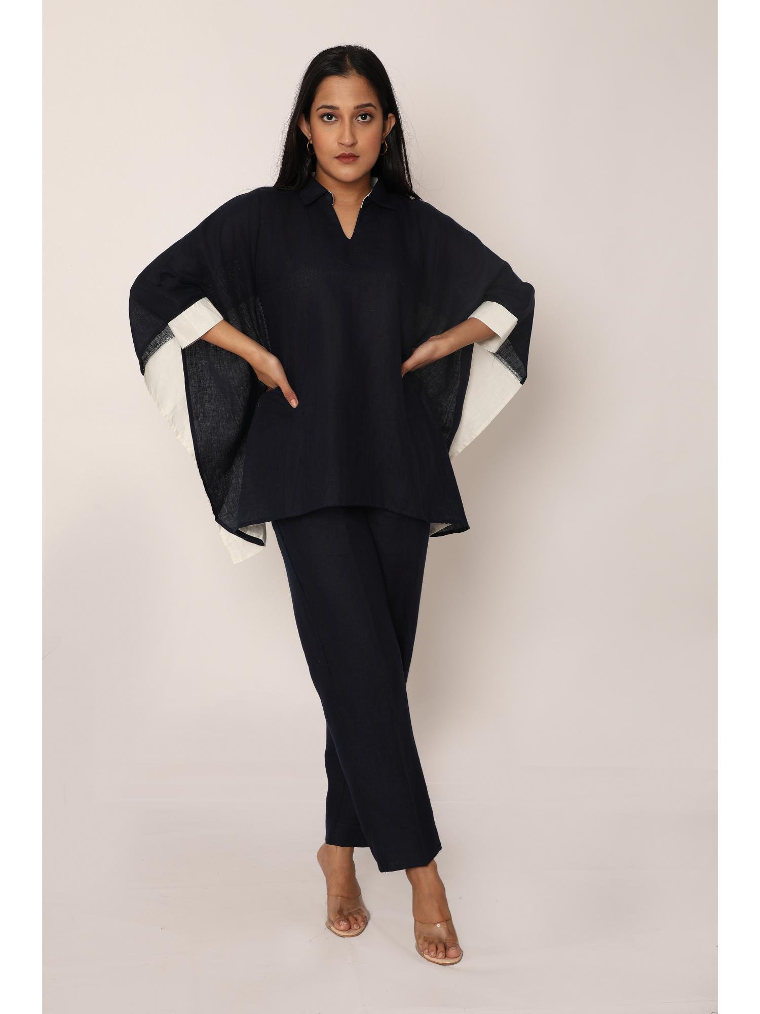 dhaaga Sienna Blue Co-Ord (Set of 2)-picture-30