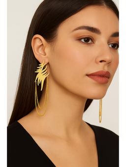 VIEN - Minimal Gold-Plated Earrings for Women Gold