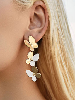 VIEN - Minimal Gold-Plated Earrings for Women Gold