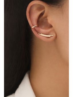 Niska - Golden Curve Ear Cuff (Pack of 2)