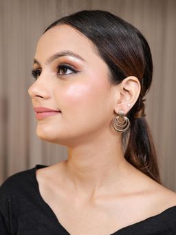 Kraft Smiths - Stainless Steel Layered Earrings