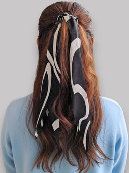 Accessher - Bow Knot Soft Fabric Scrunchie