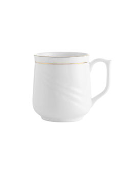 CLAY CRAFT - Fine Ceramic Coffee/Milk Mugs - Set of 6 - 180 ml each