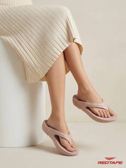 Red Tape - Women's Thomes Pink Flipflops