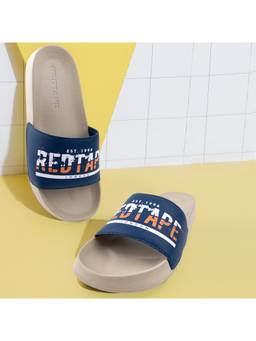 Red Tape - Men's EVA Comfort Beige Sliders