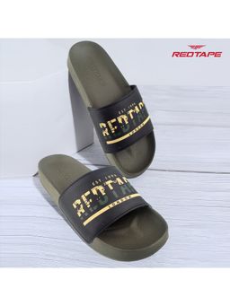 Red Tape - Men's EVA Comfort Olive Sliders