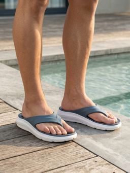 Red Tape - Men's EVA Comfort Grey Flipflops
