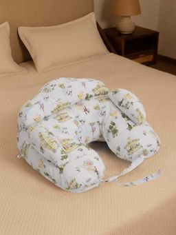 THE BABY TRUNK - Carnival Carousel Soft Egyptian Cotton Feeding Cushion for Moms