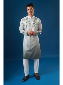 RNG Safawala - Green Ombre Kurta and Pant