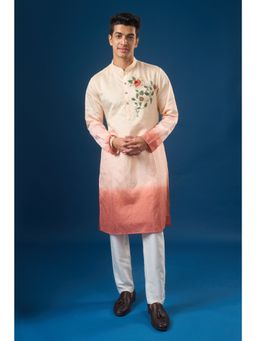 RNG Safawala - Pink Ombre Kurta and Pant