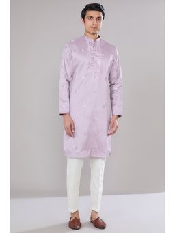 RNG Safawala - Lavender Embroidered Kurta and Pant