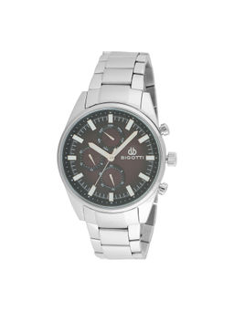 Bigotti - Men Brown Dial Stainless Steel Watch - BG.1.10515-1