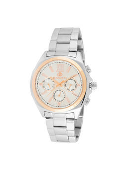 Bigotti - Men White Dial Stainless Steel Watch - BG.1.10518-3