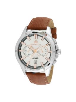 Bigotti - Men White Dial Stainless Steel Watch - BG.1.10521-2