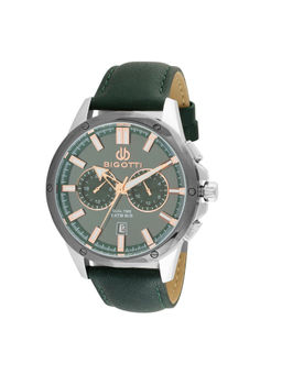 Bigotti - Men Green Dial Stainless Steel Watch - BG.1.10521-4