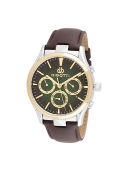Bigotti - Men Green Dial Stainless Steel Watch - BG.1.10523-3