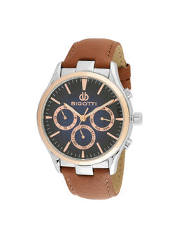 Bigotti - Men Blue Dial Stainless Steel Watch - BG.1.10523-4