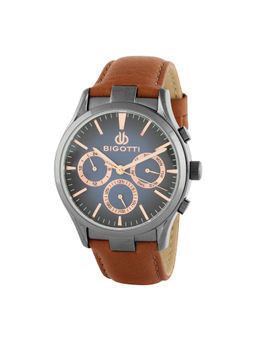 Bigotti - Men Blue Dial Stainless Steel Watch - BG.1.10523-5