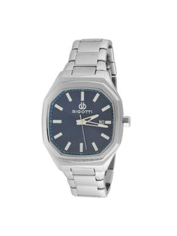 Bigotti - Men Blue Dial Stainless Steel Watch - BG.1.10529-3
