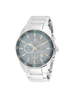 Bigotti - Men Blue Dial Stainless Steel Watch - BG.1.10544-4