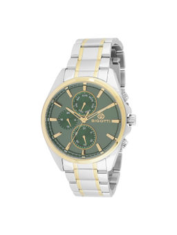 Bigotti - Men Green Dial Stainless Steel Watch - BG.1.10545-3
