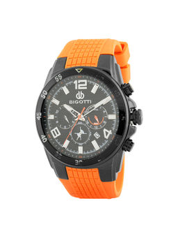 Bigotti - Men Black Dial Stainless Steel Watch - BG.1.10552-4