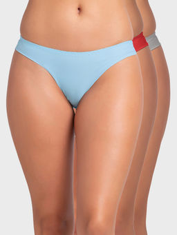 FashionRack - Women Assorted Thong (Pack of 3)