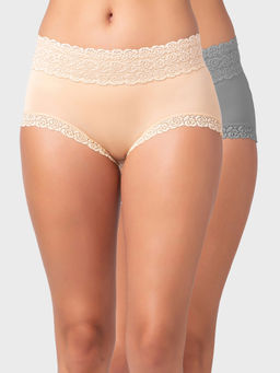 FashionRack - Women Assorted Brief/hipster (Pack of 2)