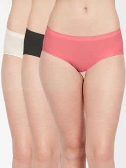 FashionRack - Women Assorted Brief/hipster (Pack of 3)