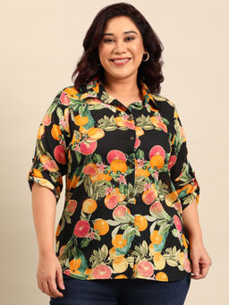 THE PINK MOON - Fruit Printed Shirt