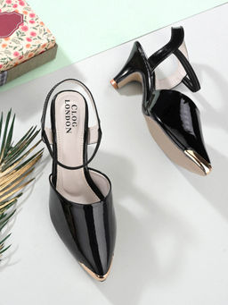 CLOG LONDON - Womens Slip On Black Pumps