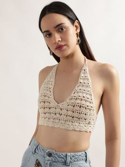 ELLE - Women Multi-Color Solid Top