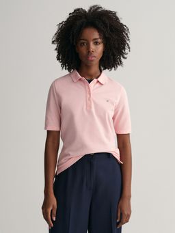 GANT - Women Preppy Pink Solid T Shirt
