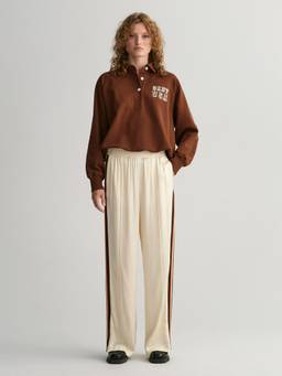 GANT - Women Off White Striped Trouser