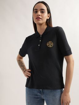 GANT - Women Evening Blue Solid T Shirt